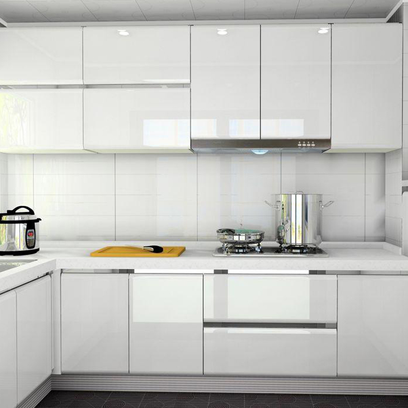 Paint Glossy White Cabinets Wa - огляд і ціна Commercial Kitchen Wall Panels