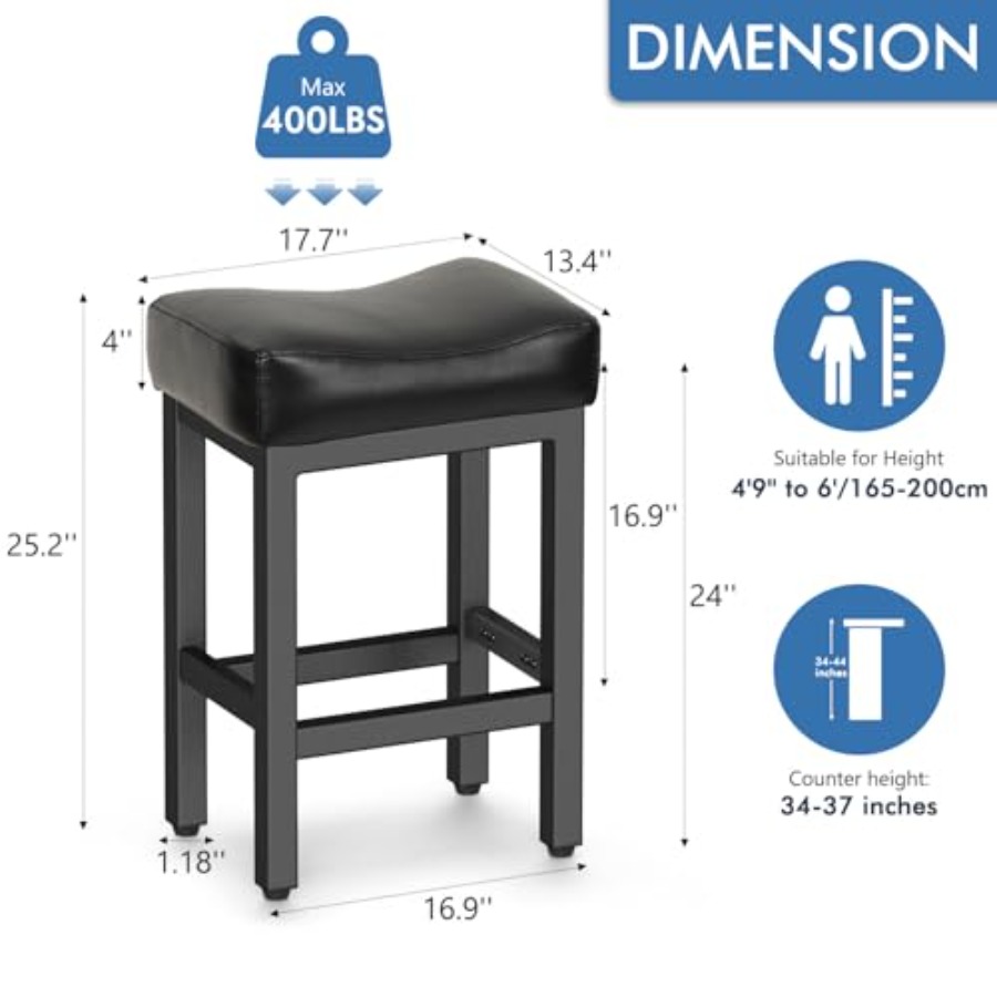 Counter Height Bar Stools Set  - огляд і ціна Commercial Kitchen Island