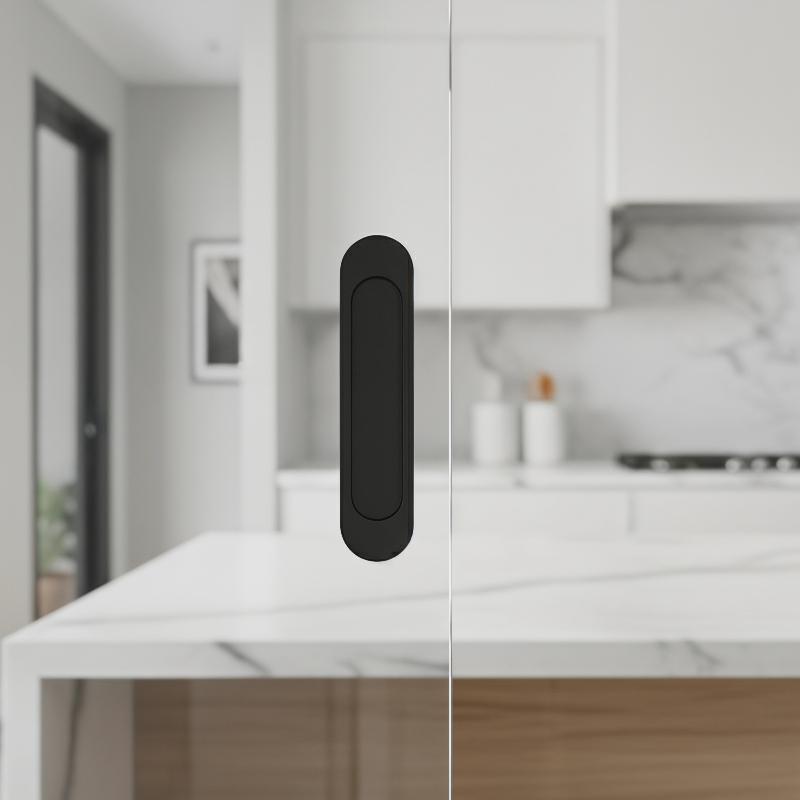 No Punch Sliding Door Handle A - огляд і ціна Commercial Kitchen Swing Door