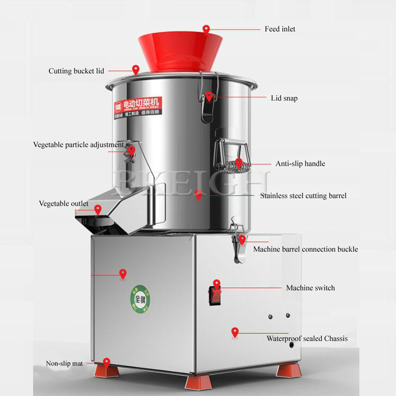 Electric Vegetable Cutter Comm - огляд і ціна Commercial Kitchen Grinder