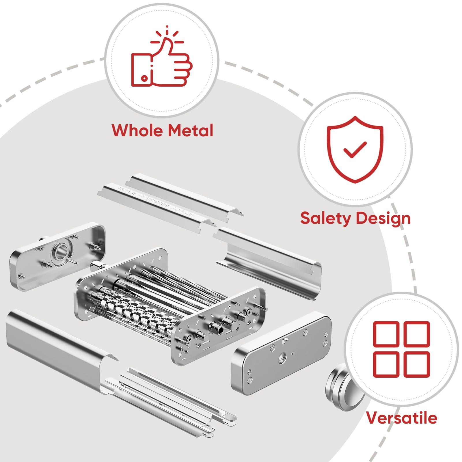 Gvode 3 in 1 Pasta Attachment  - огляд і ціна Commercial Kitchen Accessories
