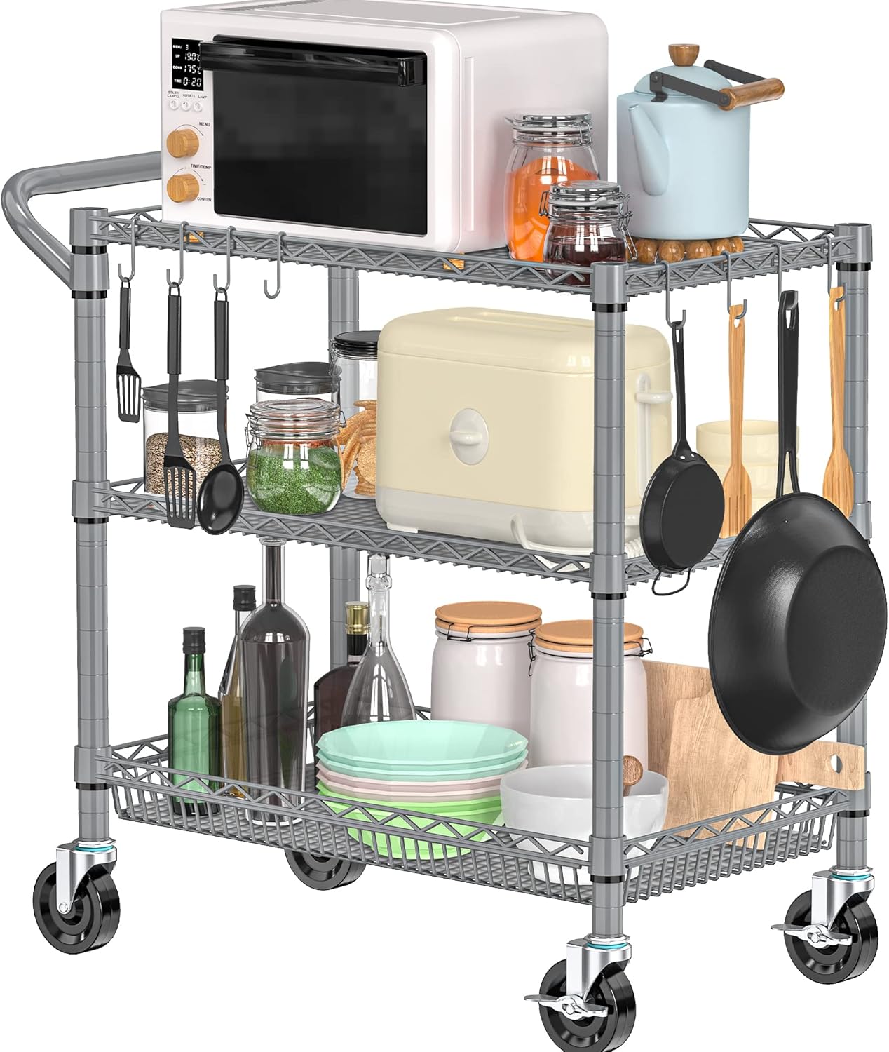 Heavy Duty Rolling Cart 990LBS - огляд і ціна Commercial Kitchen Images