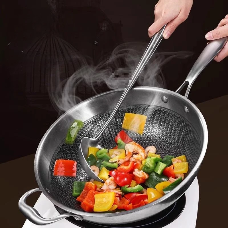 316 Stainless Steel Wok Spatul - огляд і ціна Commercial Kitchen Utensils