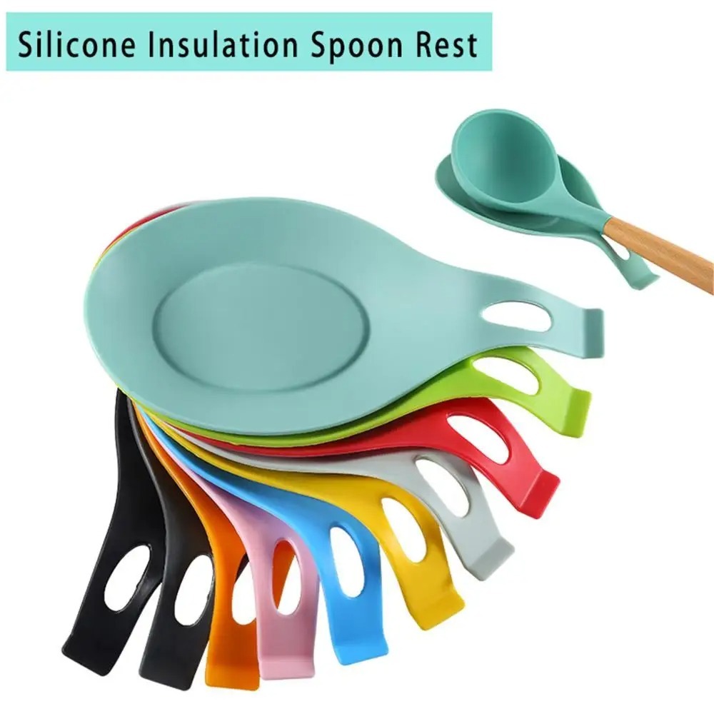 Silicone Heat Insulation Spoon - огляд і ціна Commercial Kitchen Warmer