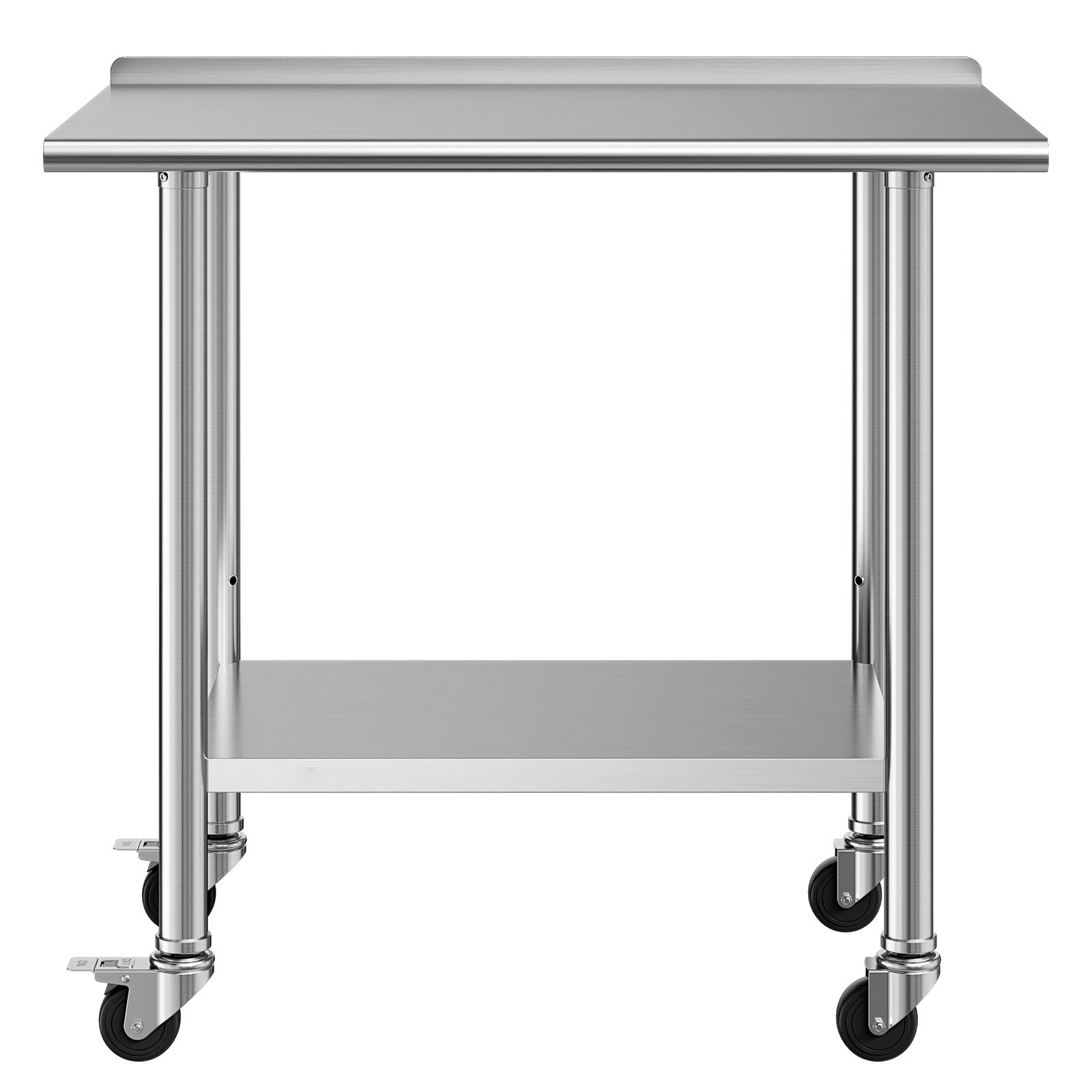 Stainless Steel Work Table, 24 - огляд і ціна Commercial Kitchen Backsplash