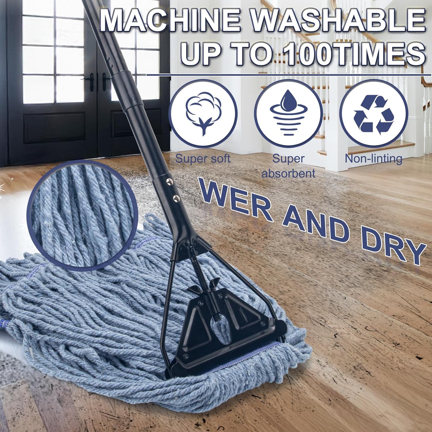 Heavy Duty Commercial Mop with - огляд і ціна Commercial Kitchen Images